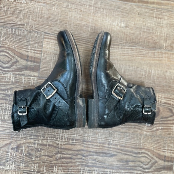 Frye ankle length zip boot. Gently worn for a season. - Picture 4 of 8